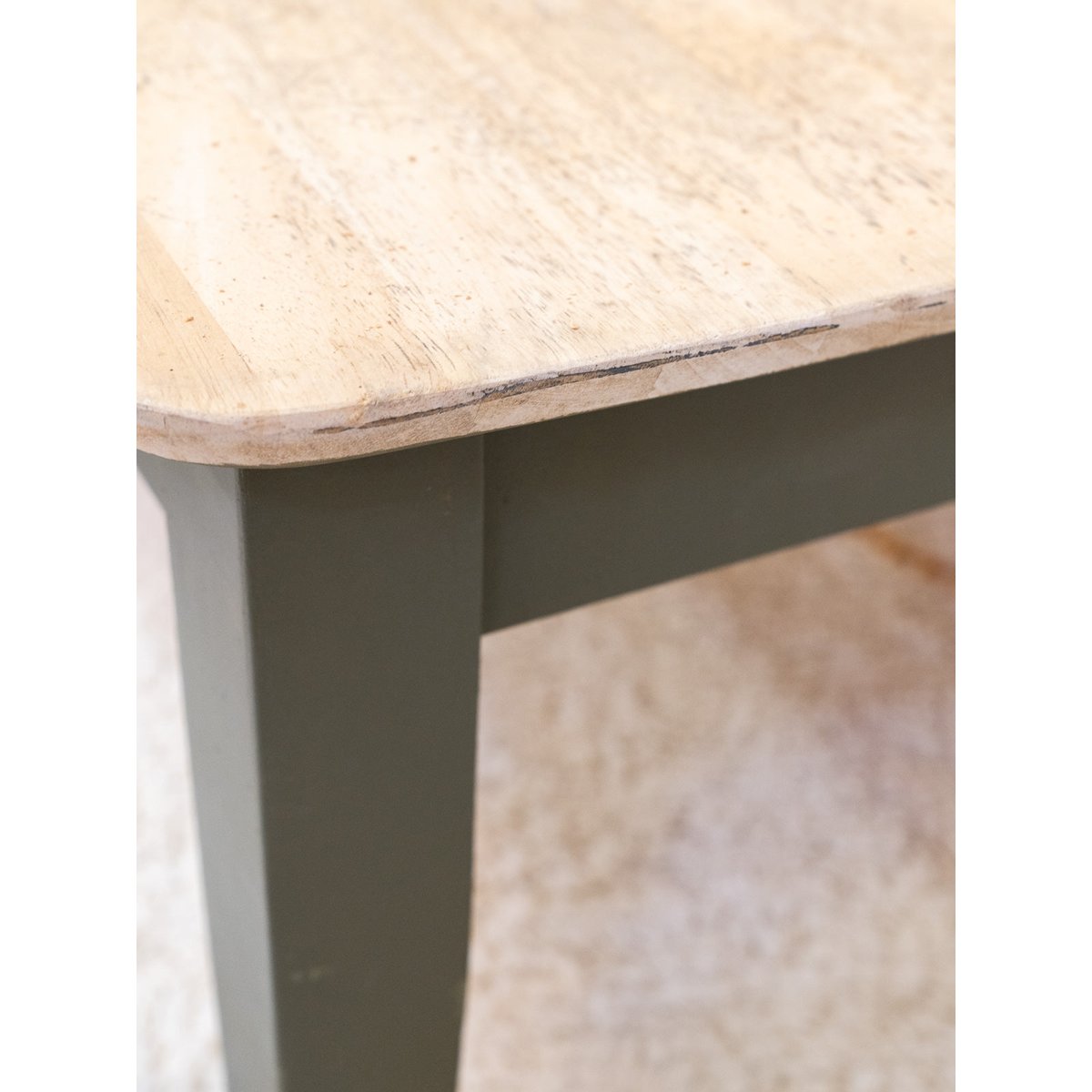 Table basse en bois Léonie N°401 - Bon état bois clair, DEBONGOUT