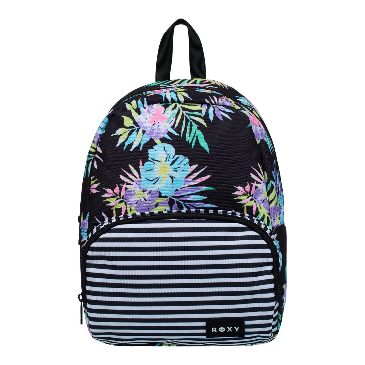 Petit sac à dos ALWAYS CORE PRINTED. noir anthracite aquarella active rg, ROXY