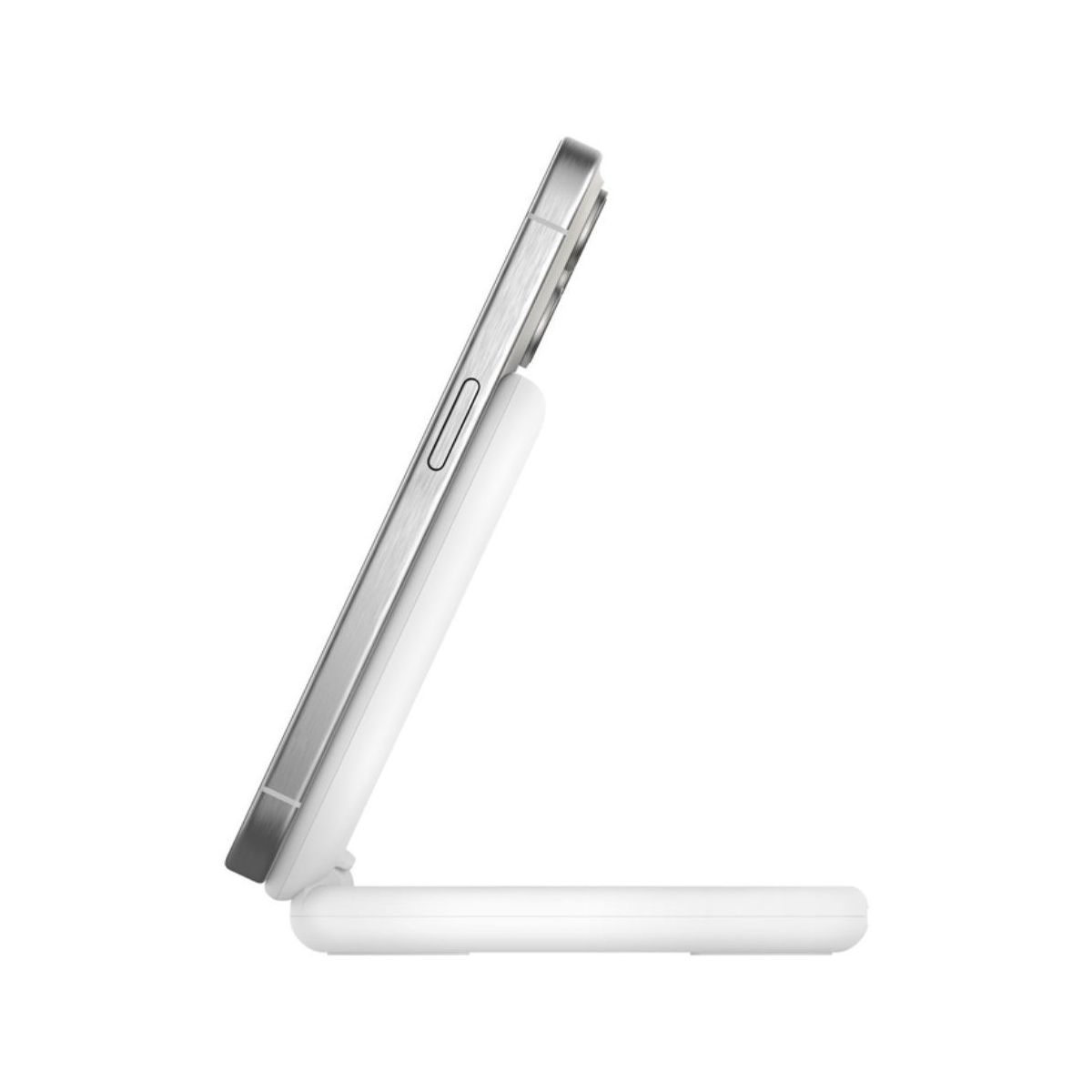Chargeur induction induction 15W 2en1 blanc couleur unique, BELKIN