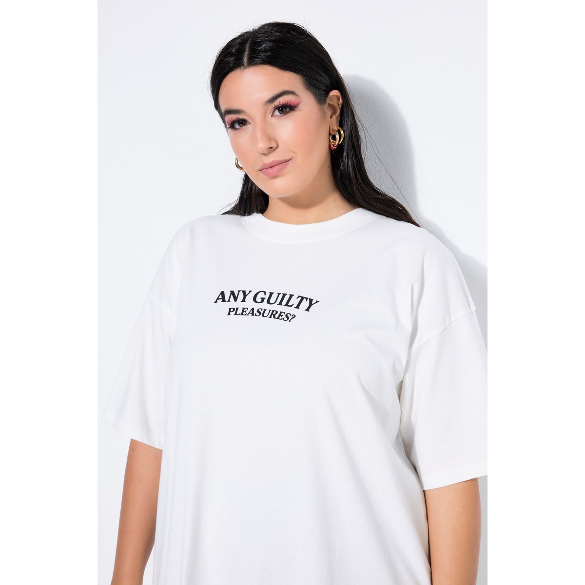 T-shirt oversize blanc cassé, STUDIO UNTOLD