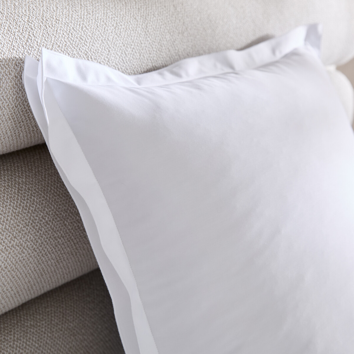 Galor Cotton Satin 400 Thread Count Pillowcase white, AM.PM