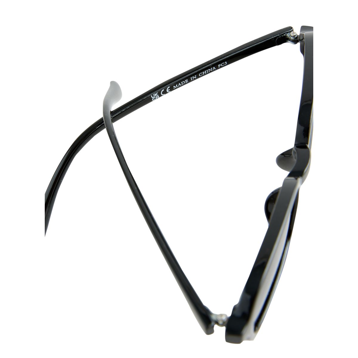 Lunettes de soleil rectangulaires noir, NEXT