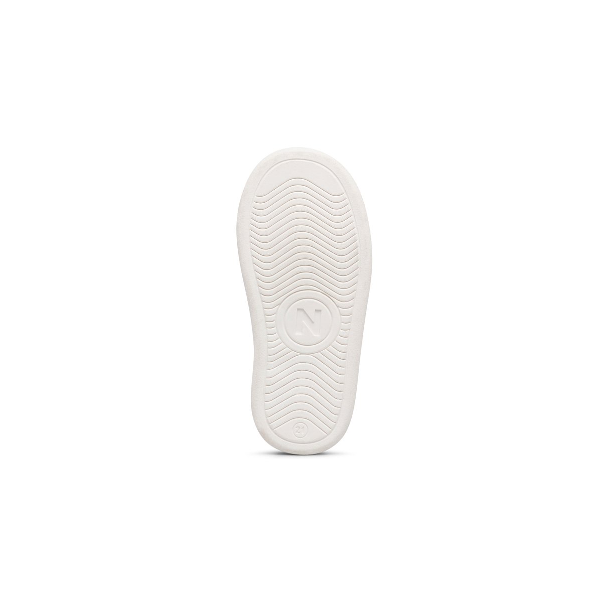 Sneakers en cuir et tissu pailleté PINN VL. blanc-rose, NATURINO