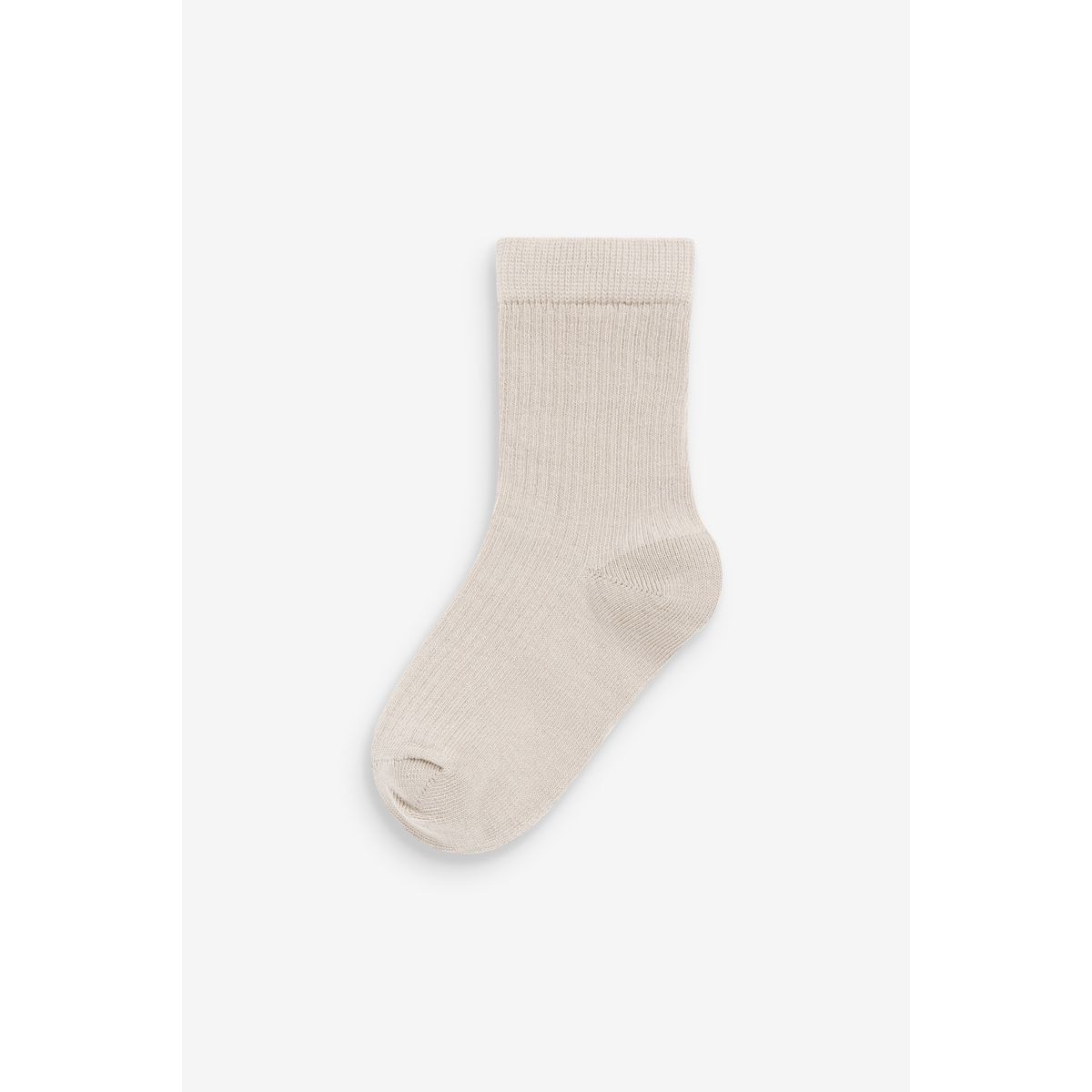 Chaussettes côtelées, lot de 7 paires marron/vert, NEXT