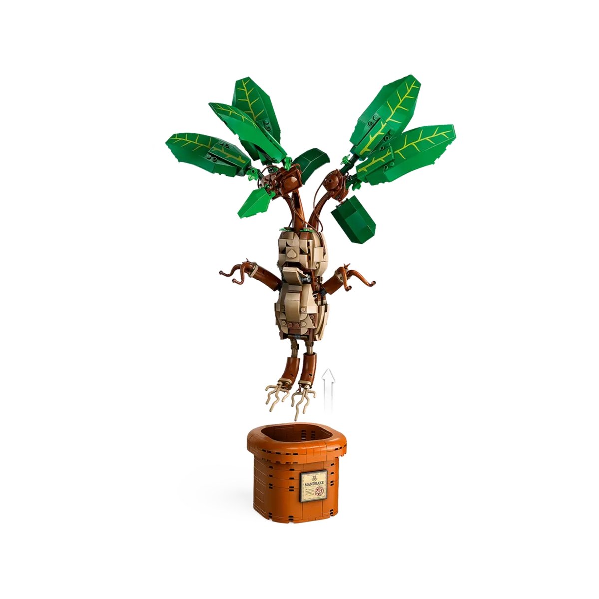 LEGO Harry Potter - Figurine Mandragore 76433 - Plante Magique à Construire multicolore, LEGO