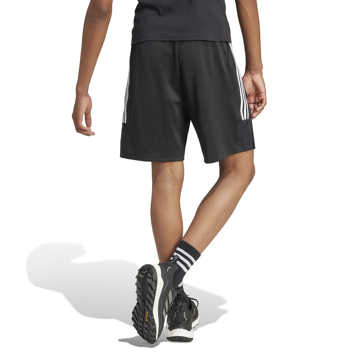 Short 3 bandes Tiro noir, adidas Performance