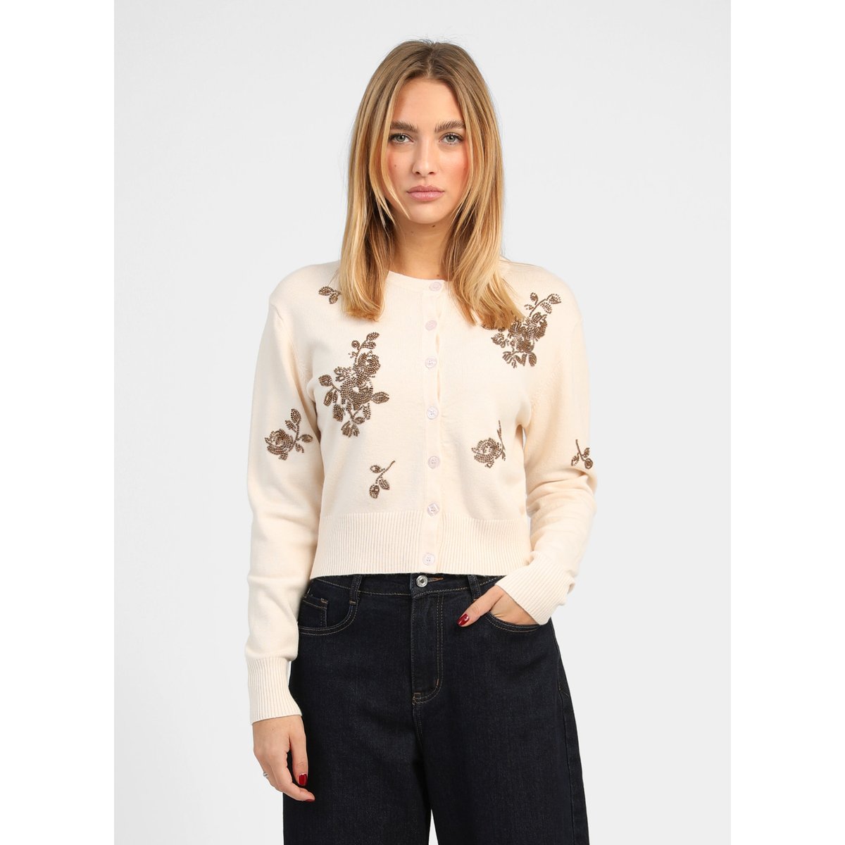 Gilet NAPAYETTE vanille, AN'GE