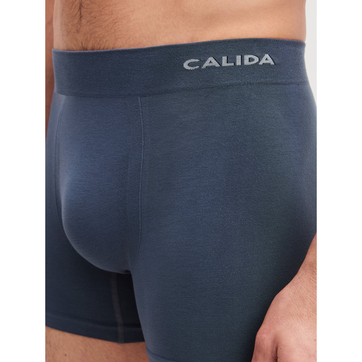Boxer brief Modal SEAMLESS NATURAL anthracite, CALIDA