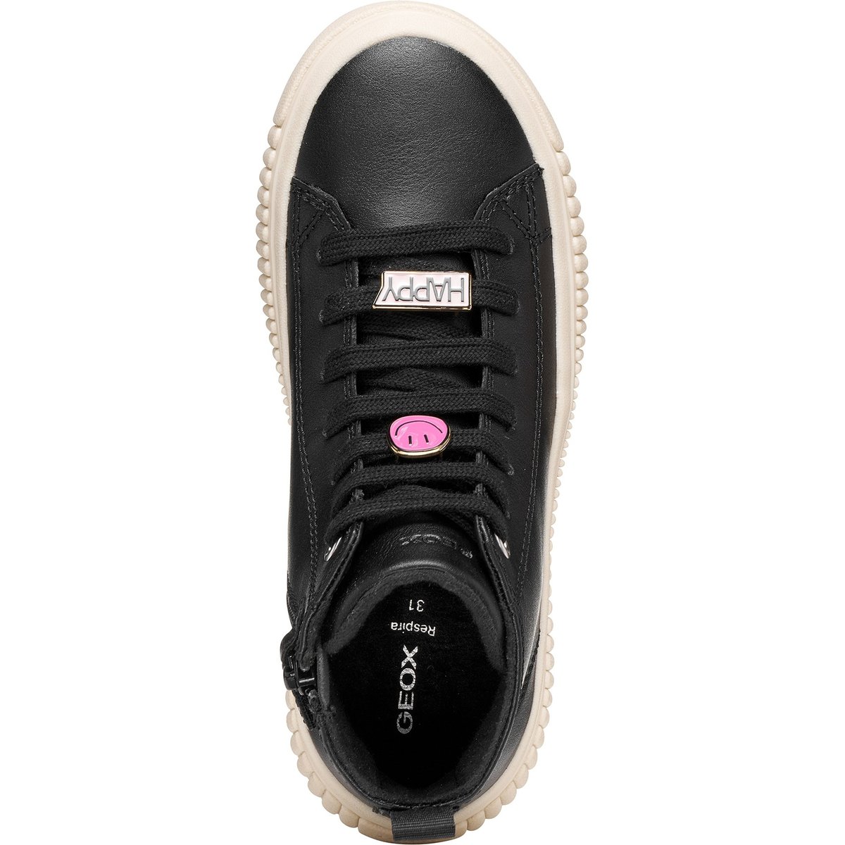 Baskets  J LAQUINNY noir, GEOX