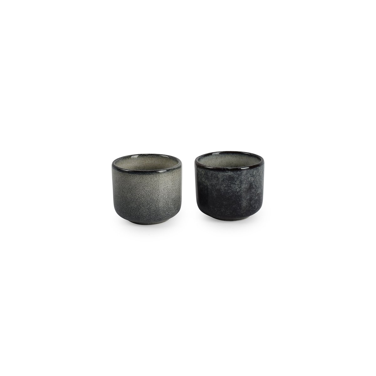 Lot de 4 sucriers MERIDIAN vert, SALT & PEPPER