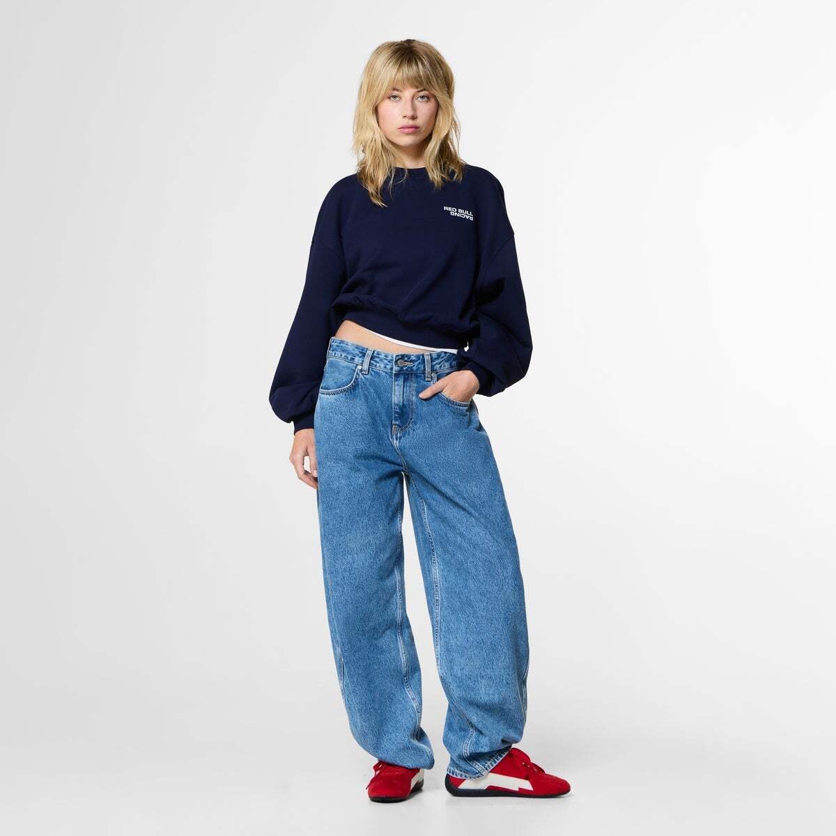 Red Bull Racing Sweat-Shirt À Col Rond Coupe Loose marine, PEPE JEANS