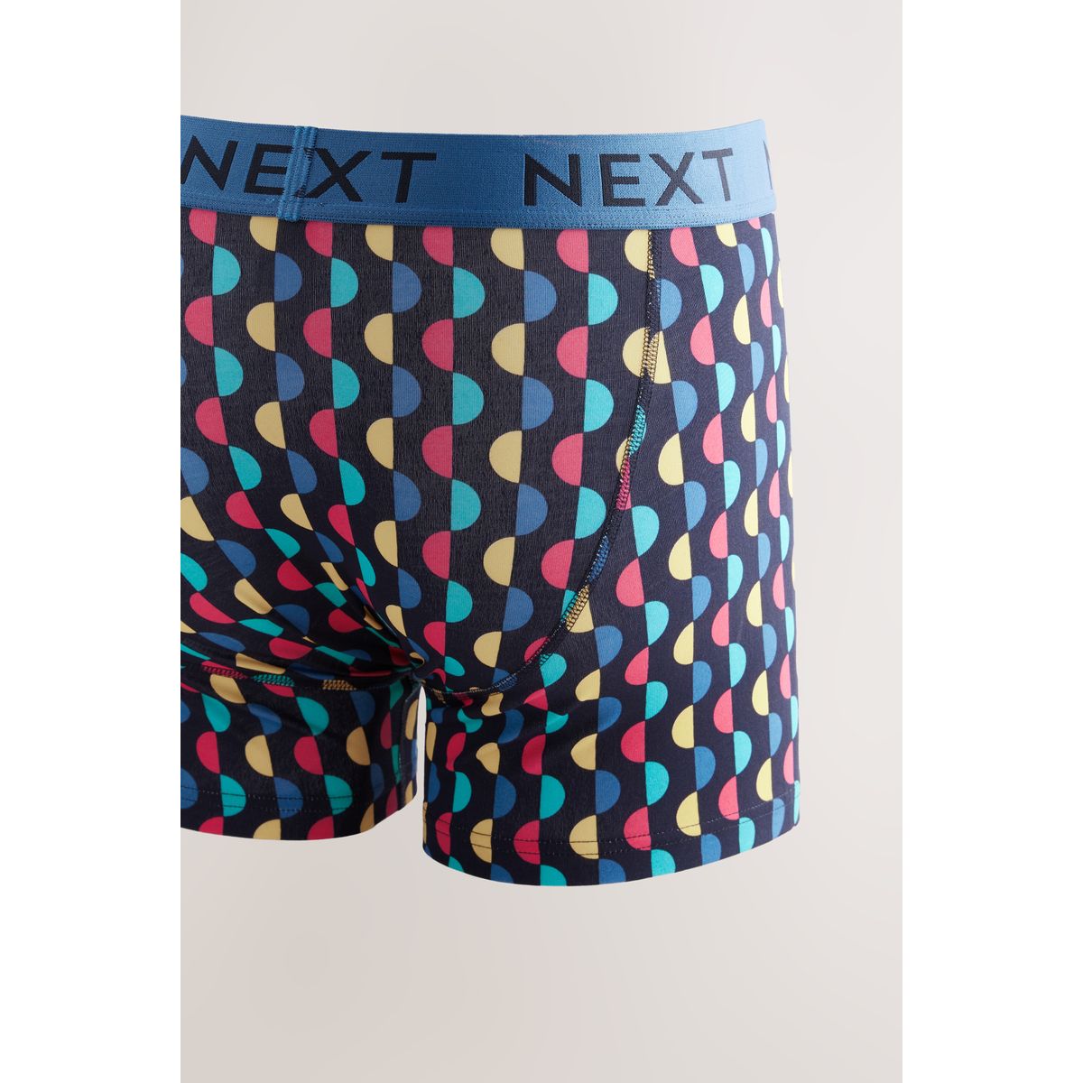 Boxers avec ouverture sur le devant rayures pop de couleur bleu marine, NEXT
