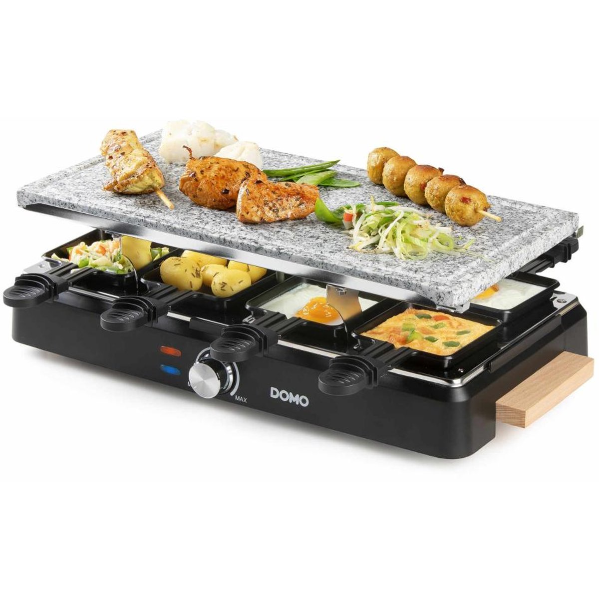 Machine a raclette DO9262G noir, DOMO