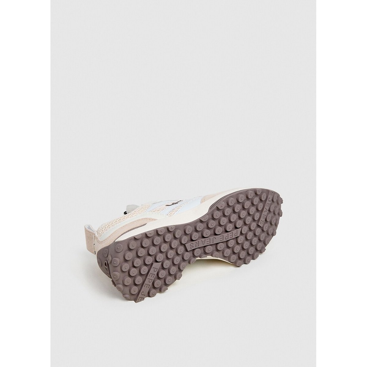 Sneakers Lucky Knitted beige, PEPE JEANS