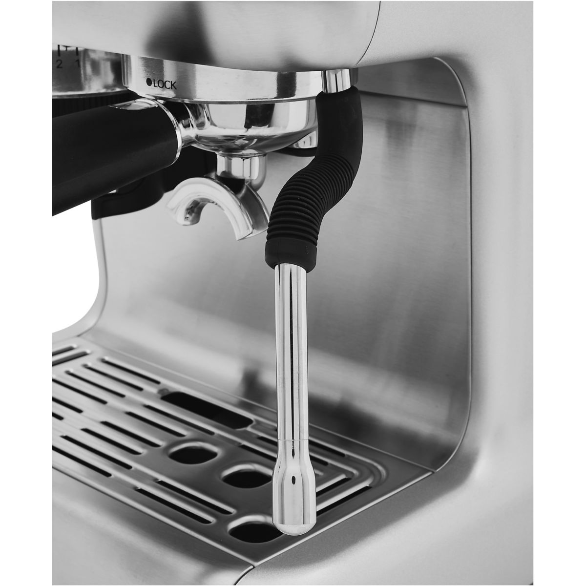 machine à expresso avec broyeur - expro980 noir, H.KOENIG