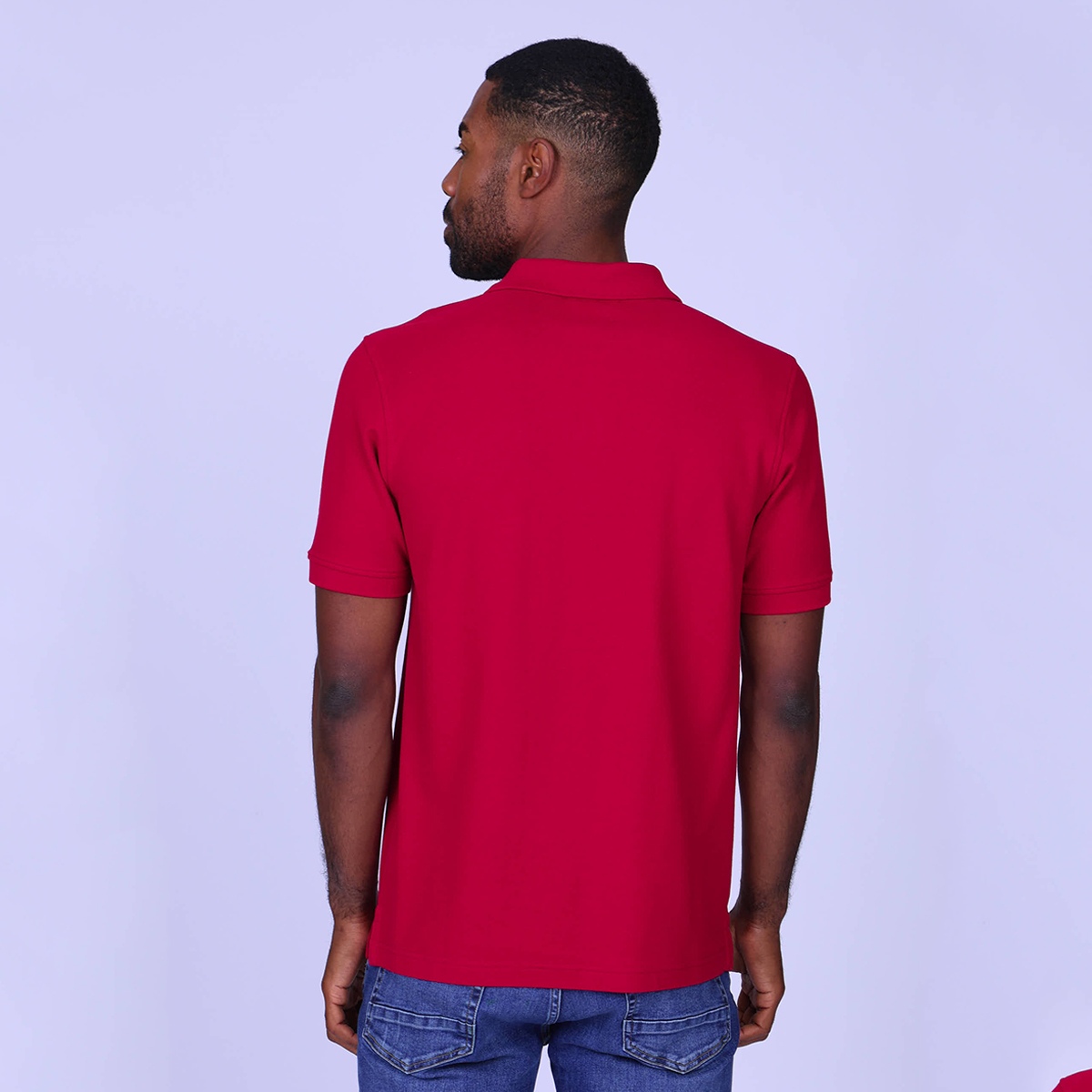 Polo Collin rouge, MISE AU GREEN