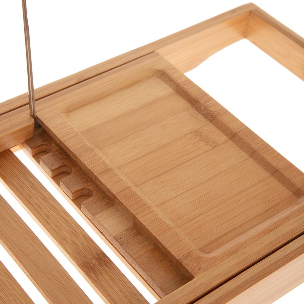 Plateau Pour Baignoire Extensible Natureo marron, ATMOSPHERA
