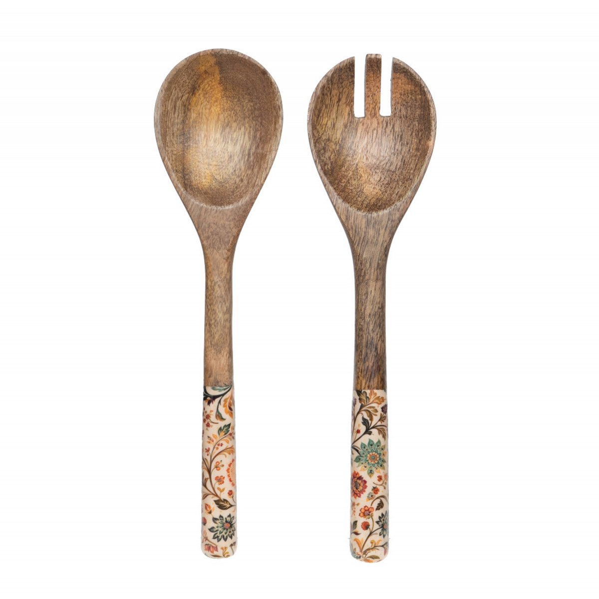 Couvert à salade Alba en manguier 28 cm - ALBA multicolore, TABLE PASSION