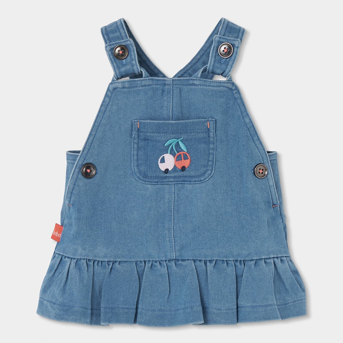 Ensemble bébé à mancs courtes à rayures multicolore, BOBOLI