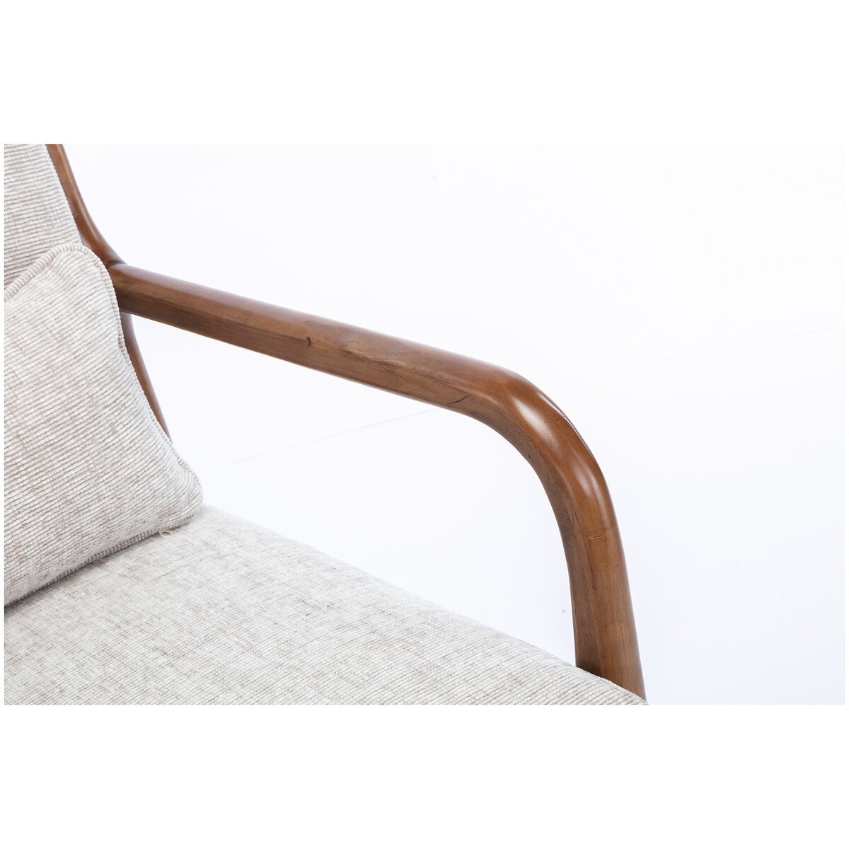 Ezra Chunky Chenille Rocking Chair natural, SO'HOME