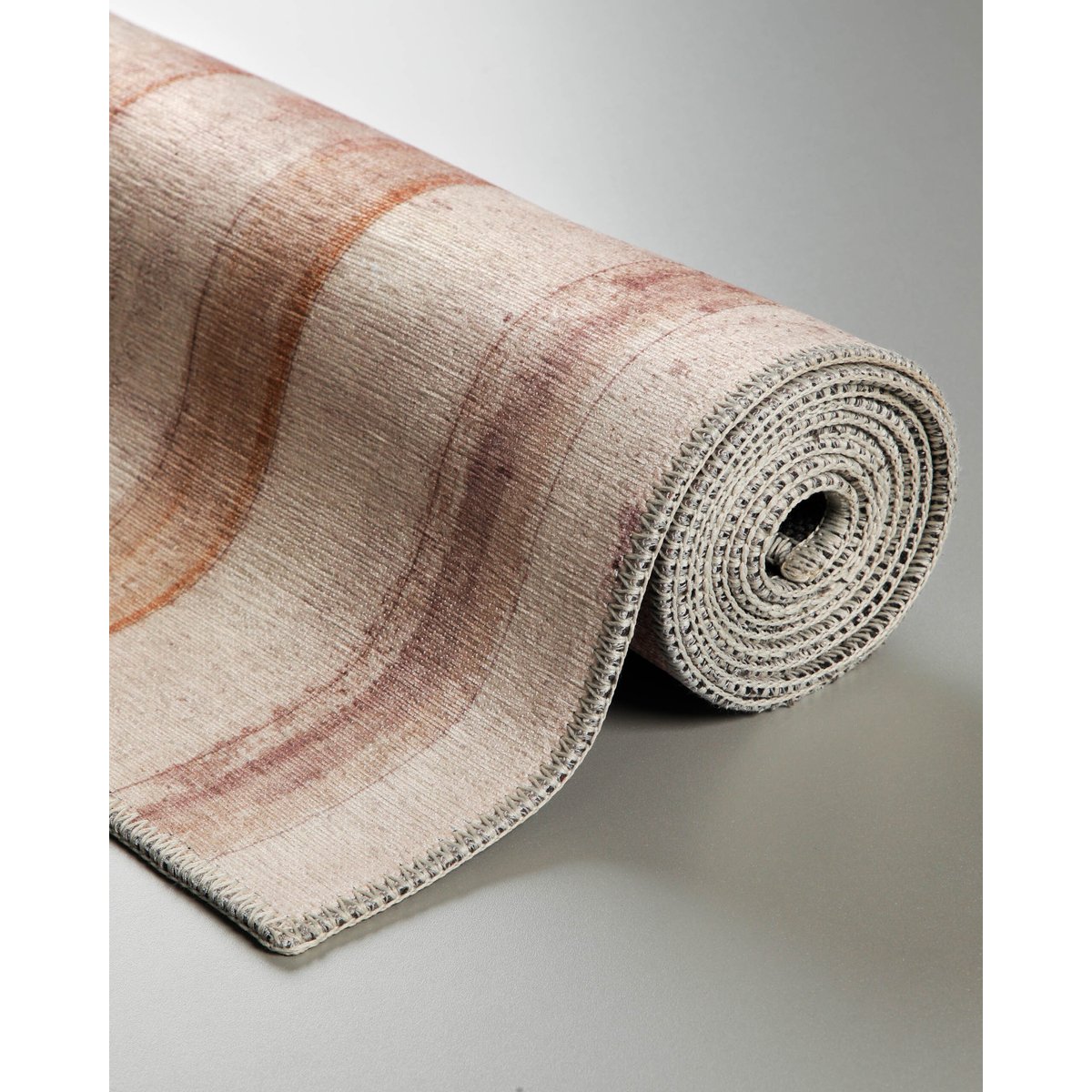 WECONhome Maui, tissé machine, coton, tapis tissé plat, certifié OEKO-TEX® (n° D20-0634) (70 x 120 cm, rouille) , Maui vieux rose, ESPRIT