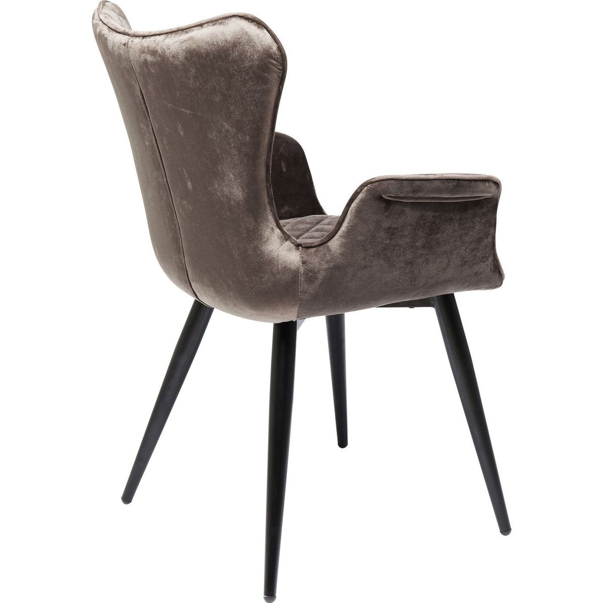 Chaise avec accoudoirs, DREAM marron, KARE DESIGN