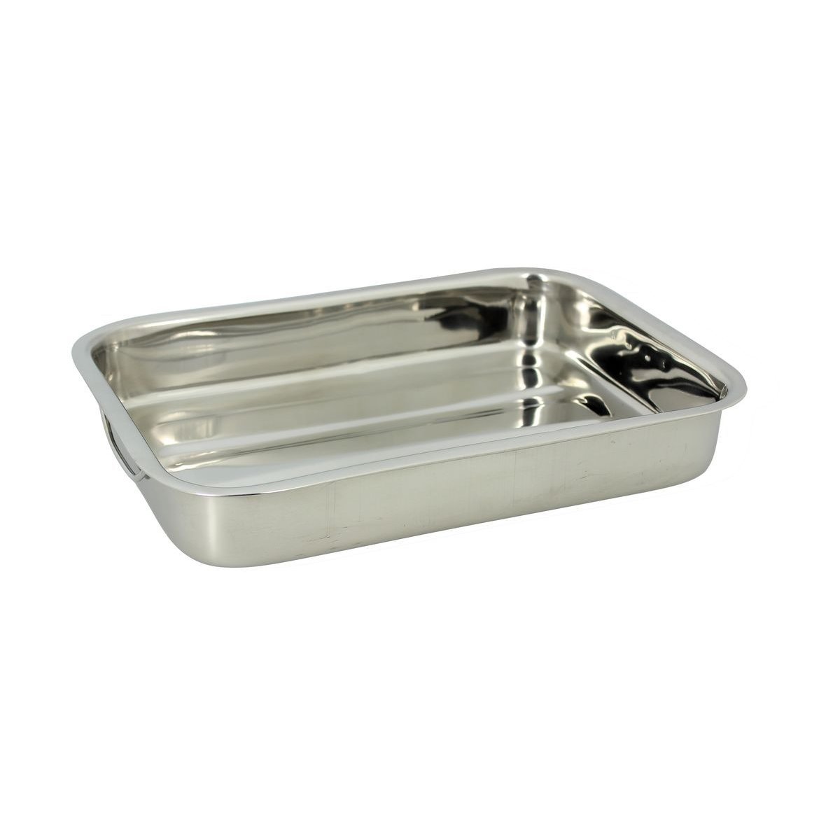 Plat à four 35x25 cm en acier inoxydable, HARRY inox, MENASTYL