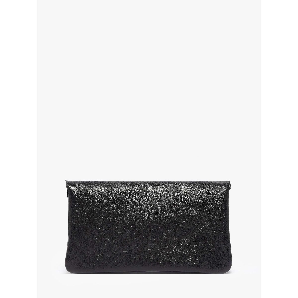 Porte-monnaie Nine cuir nero, MILANO