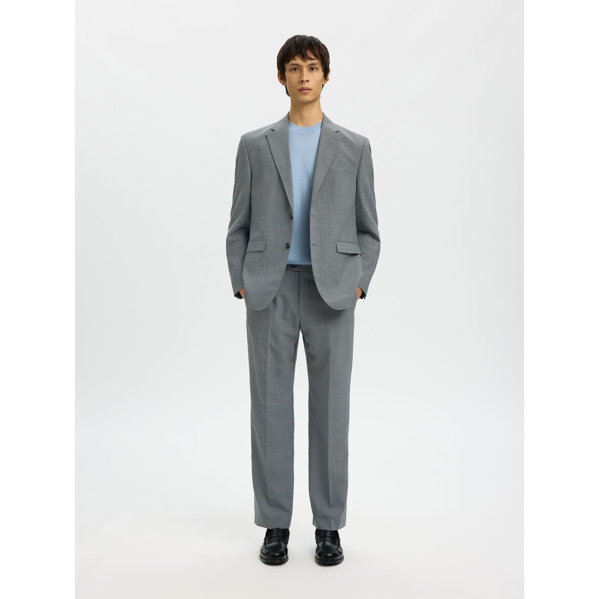 Blazer gris - grey1, SELECTED