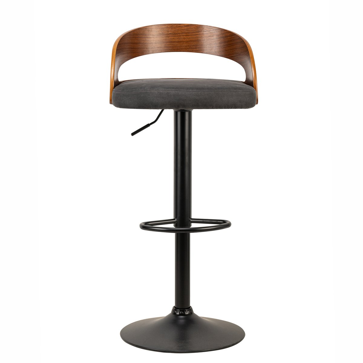 Lot de 2 tabourets de bar, VICTORIA noir, NORDLYS