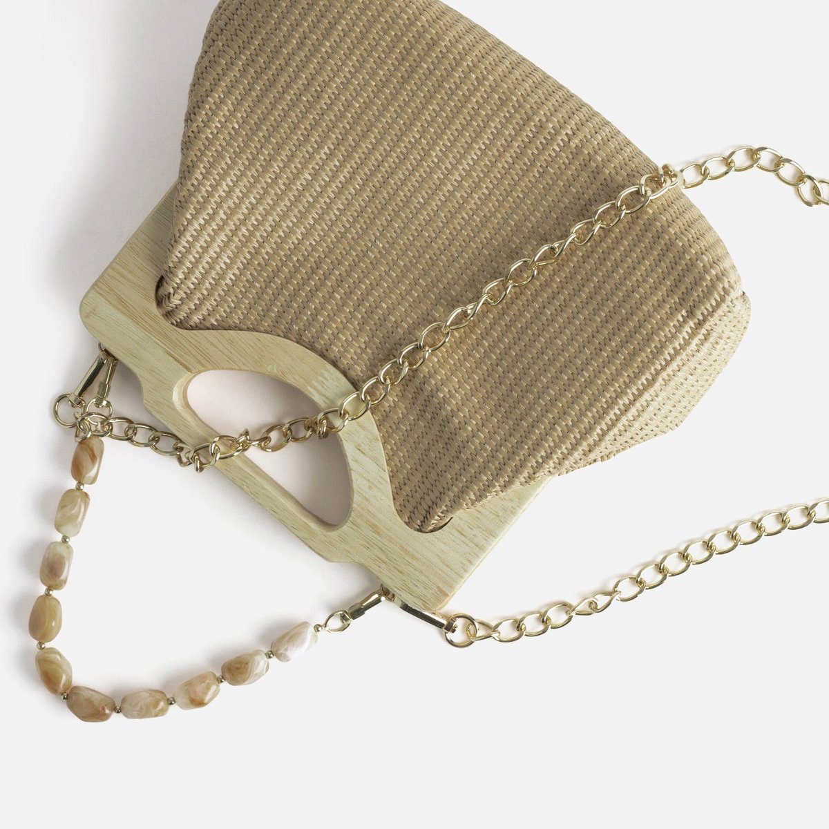 Sac À Main SIKOWA. beige, ERAM