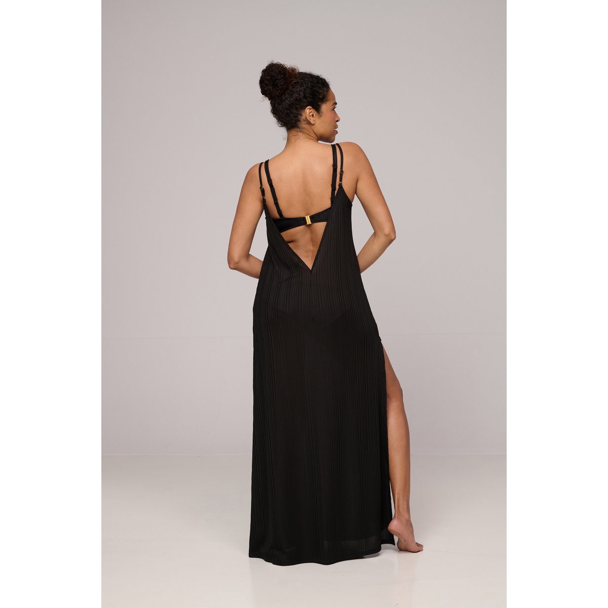 swimwear robe longue EMLY noir, MARIE JO