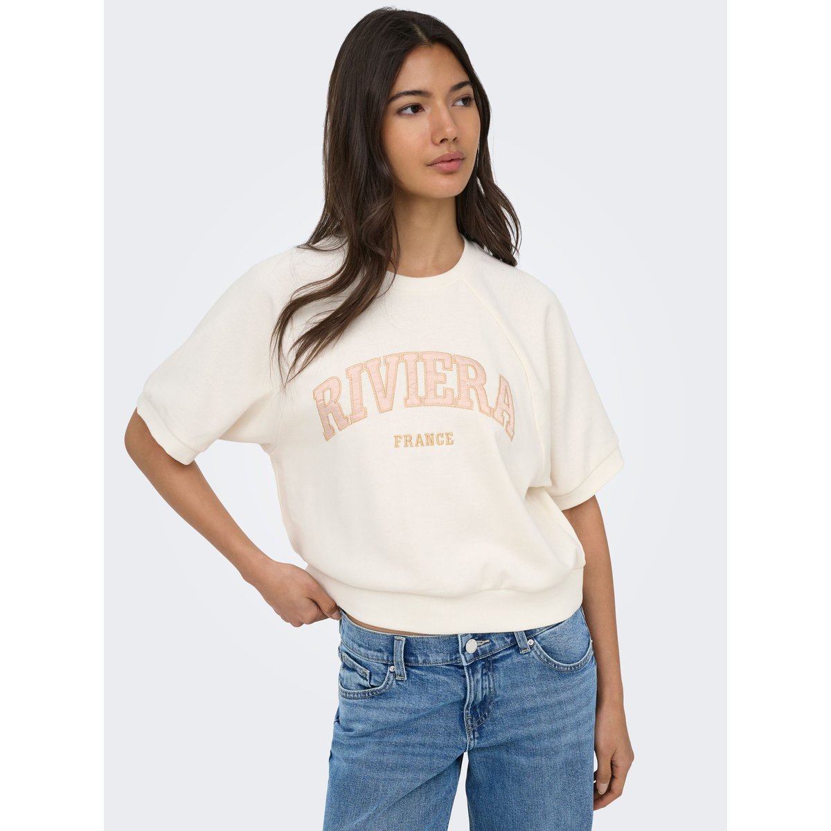 Sweat-Shirt cloud dancer, ONLY