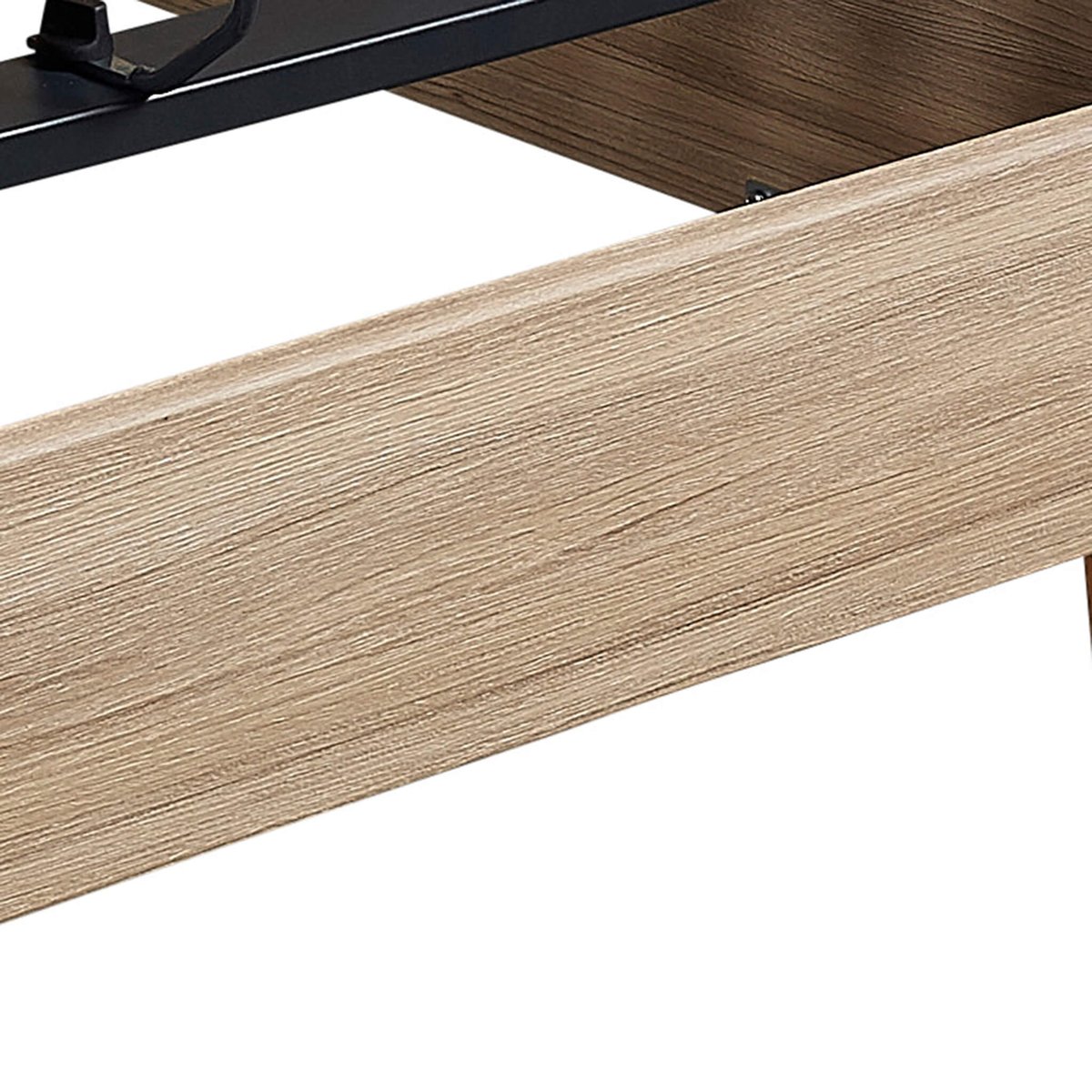 Sommier de relaxation électrique LUXE bois naturel, SOMEO