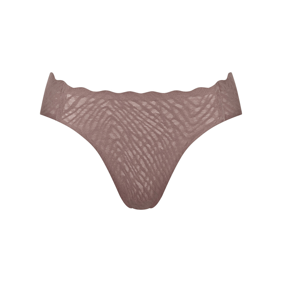Hoog uitgesneden slip Zero Feel Bliss cacao, SLOGGI