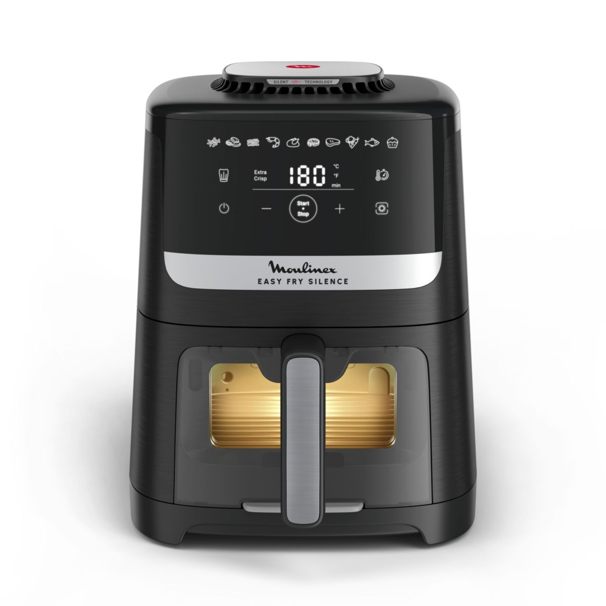 Friteuse sans huile Easy Fry Silence 5L EZ5568F0 couleur unique, MOULINEX