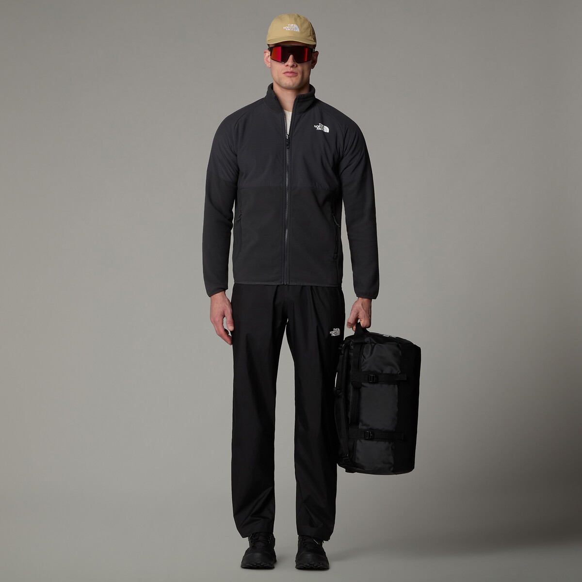 Veste polaire zippée noir, THE NORTH FACE