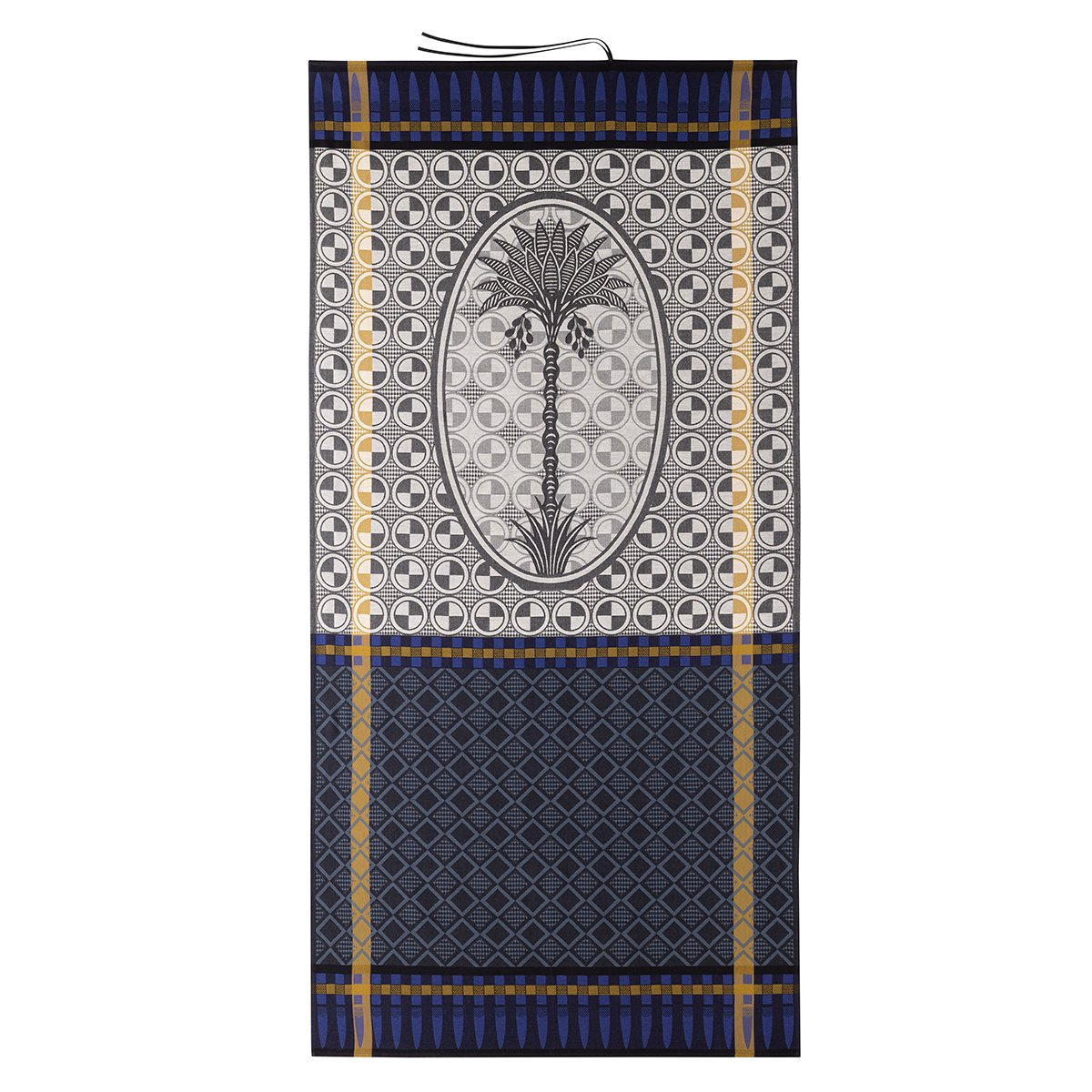 Drap de plage 185 g/m², PALMERAIE oasis, LE JACQUARD FRANCAIS