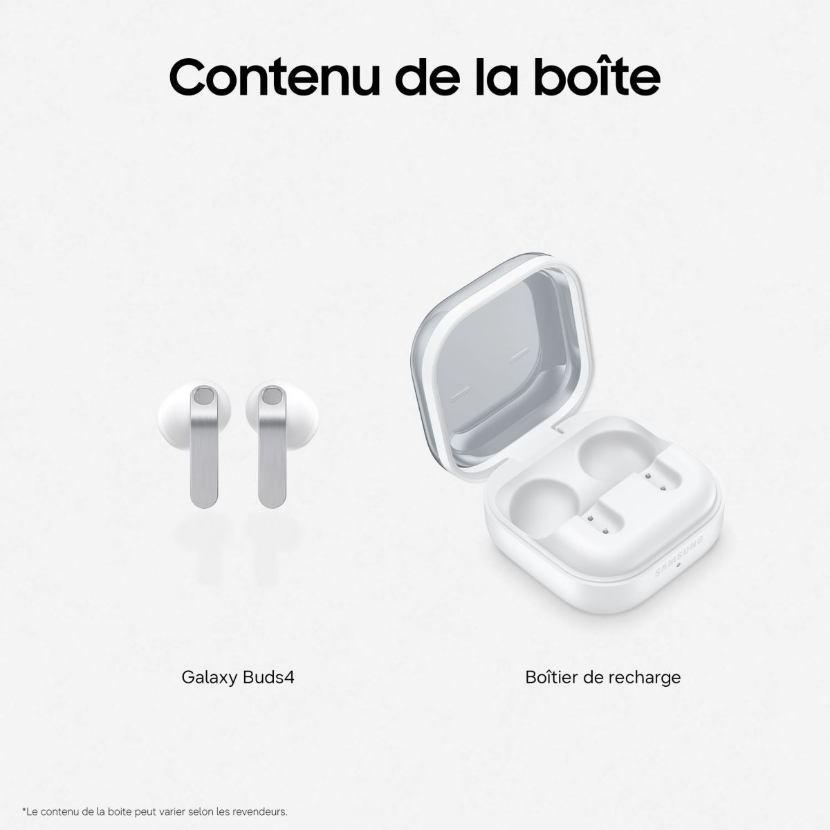 Ecouteurs Buds 4 Blanc blanc, SAMSUNG