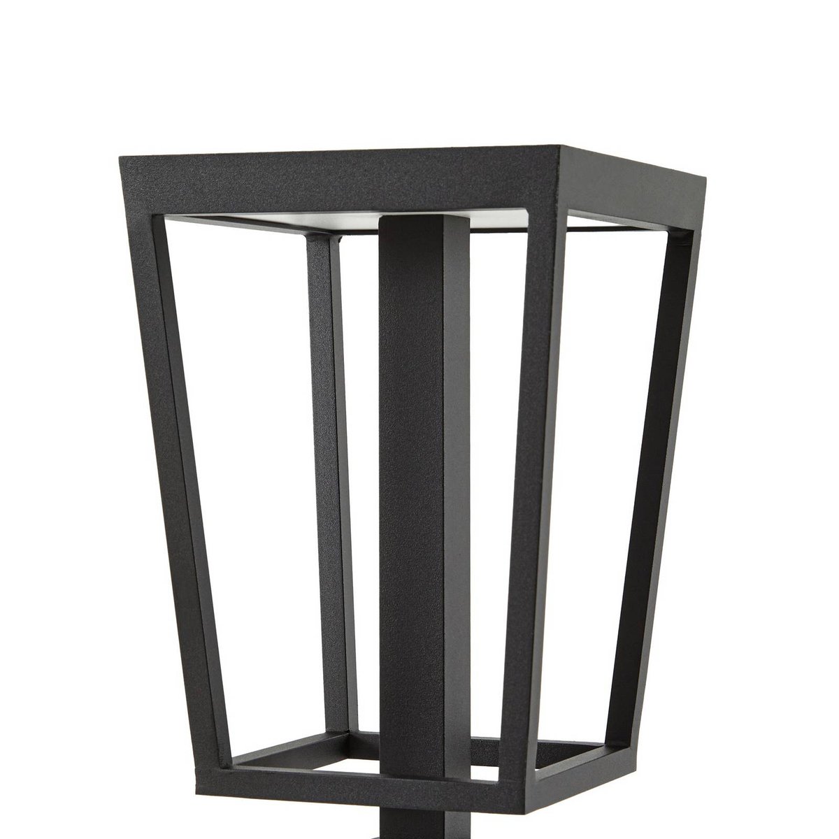 Luminaire extérieur en métal moderneLED noir, blanc, LUCANDE