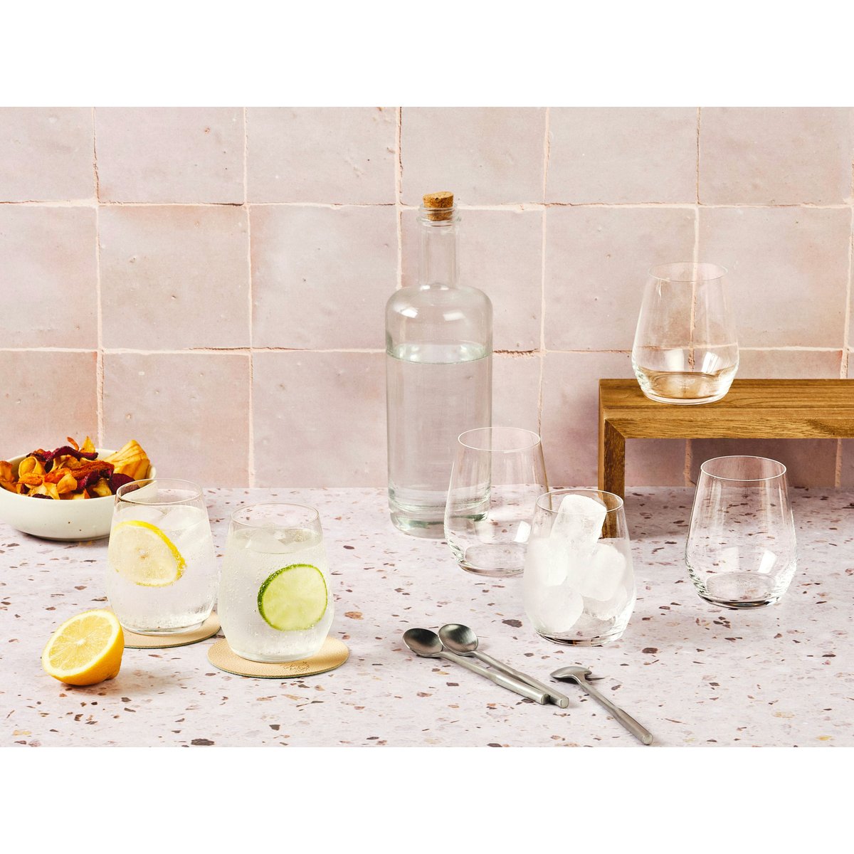Gobelet 38cl LAGOM - 6 pièces transparent, BJORN
