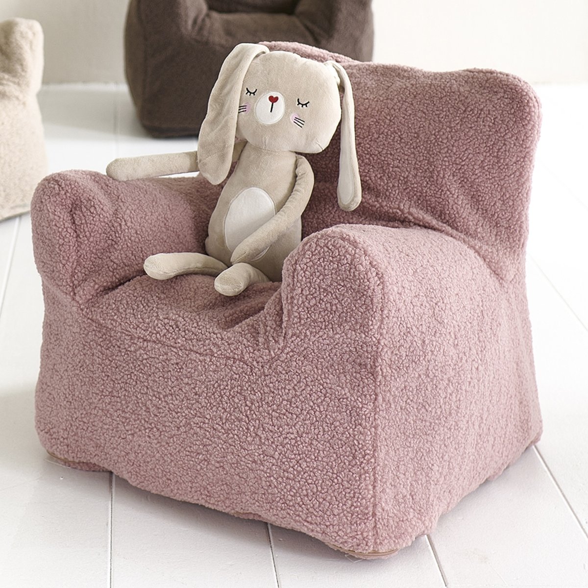 Fauteuil enfant XL rose, PETITE AMELIE
