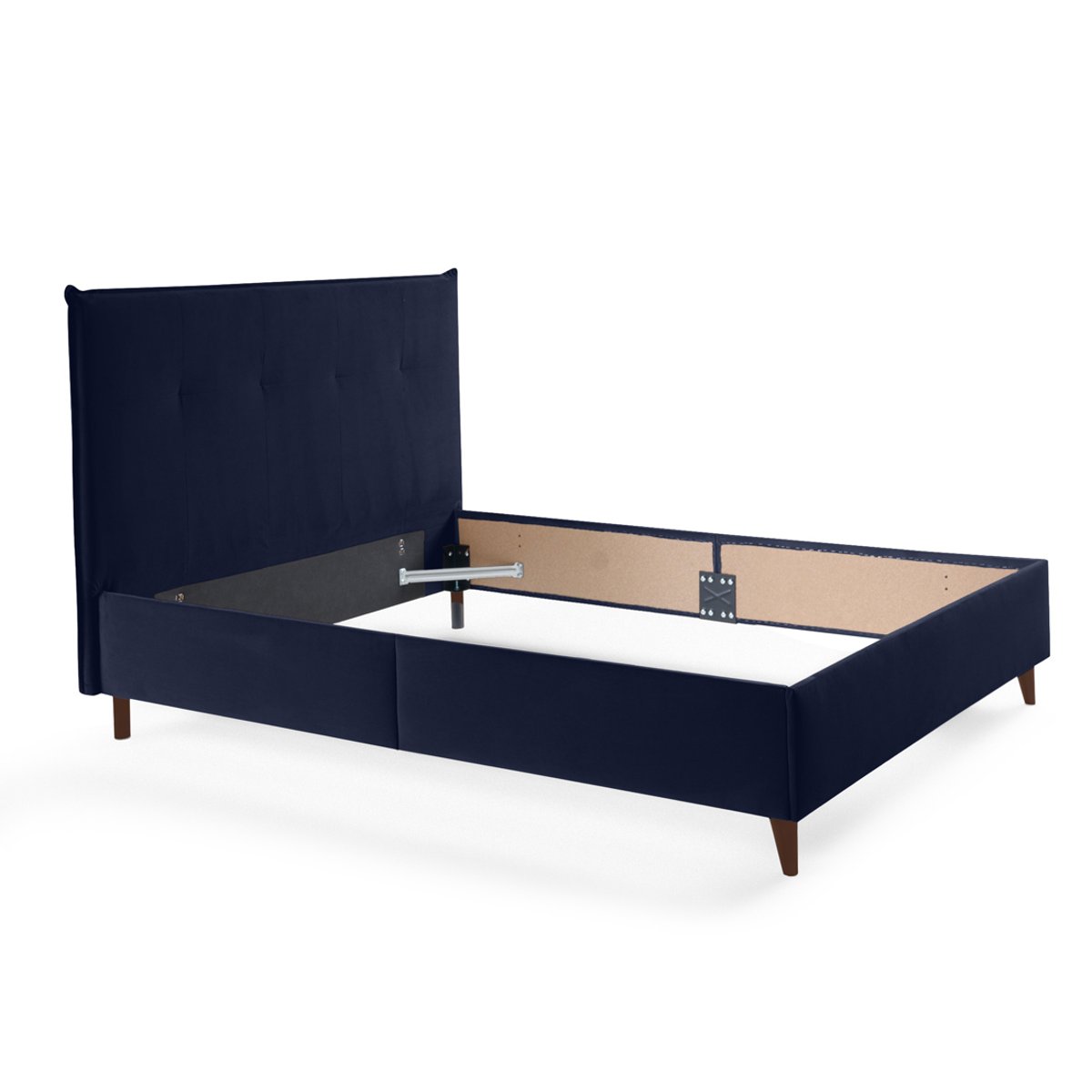 Lit - DALI bleu marine, BEST MOBILIER