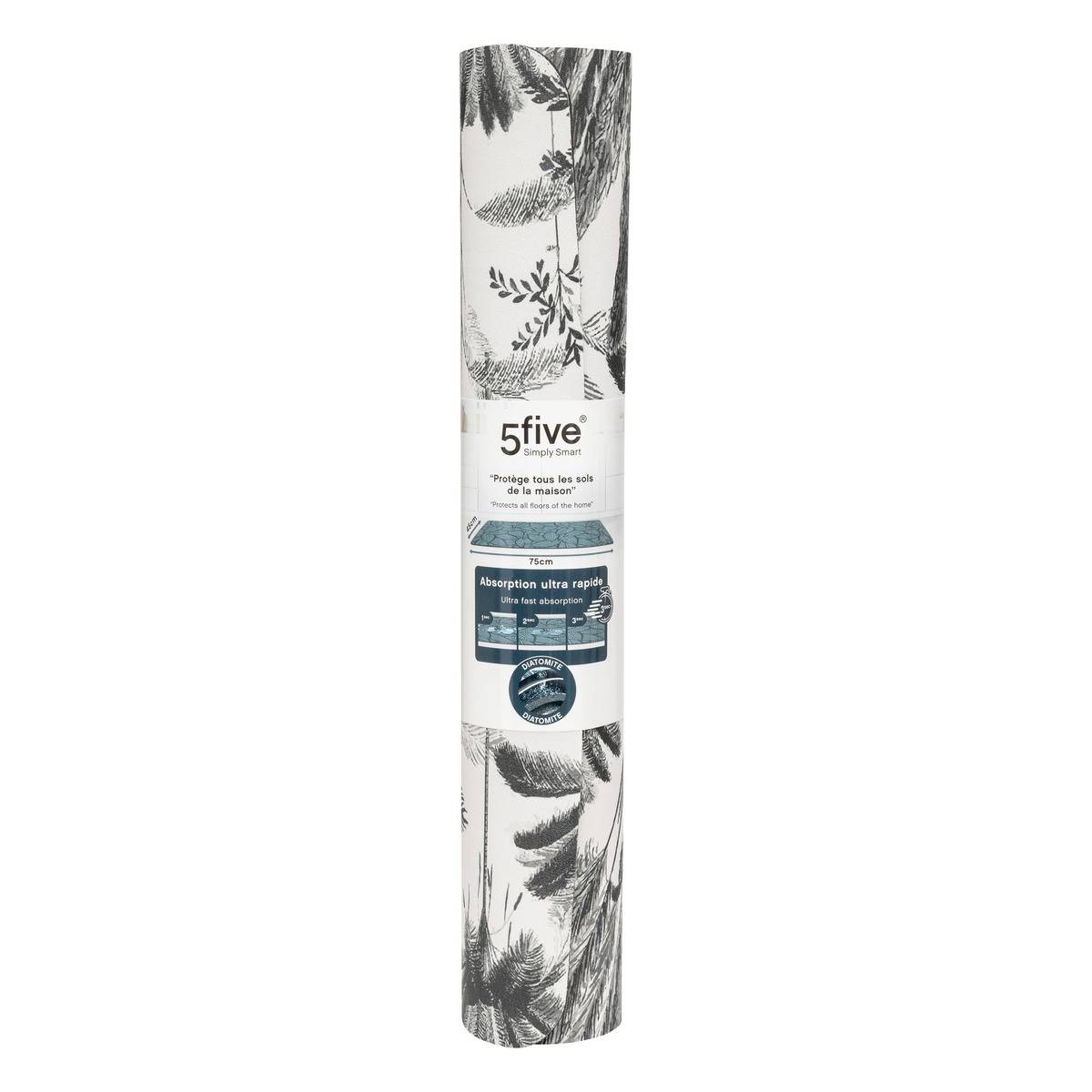 Tapis BASIC blanc, 5FIVE SIMPLY SMART