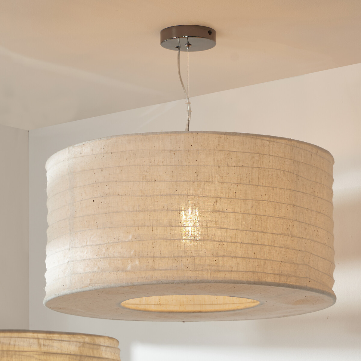 Perkins Jute Easy-Fit Pendant Light white, ÉDITÉ