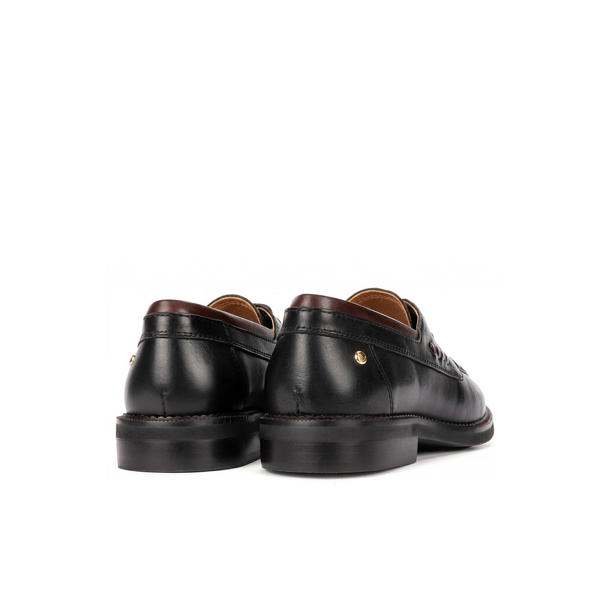 Chaussures bateau cuir Deva black, PIKOLINOS