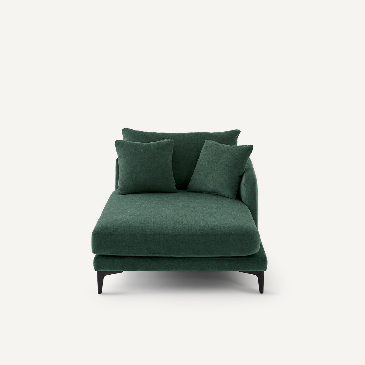 Chaise longue in poliestere misto, MODERNISTE, design Emmanuel Gallina verde acqua, EMMANUEL GALLINA X AM.PM