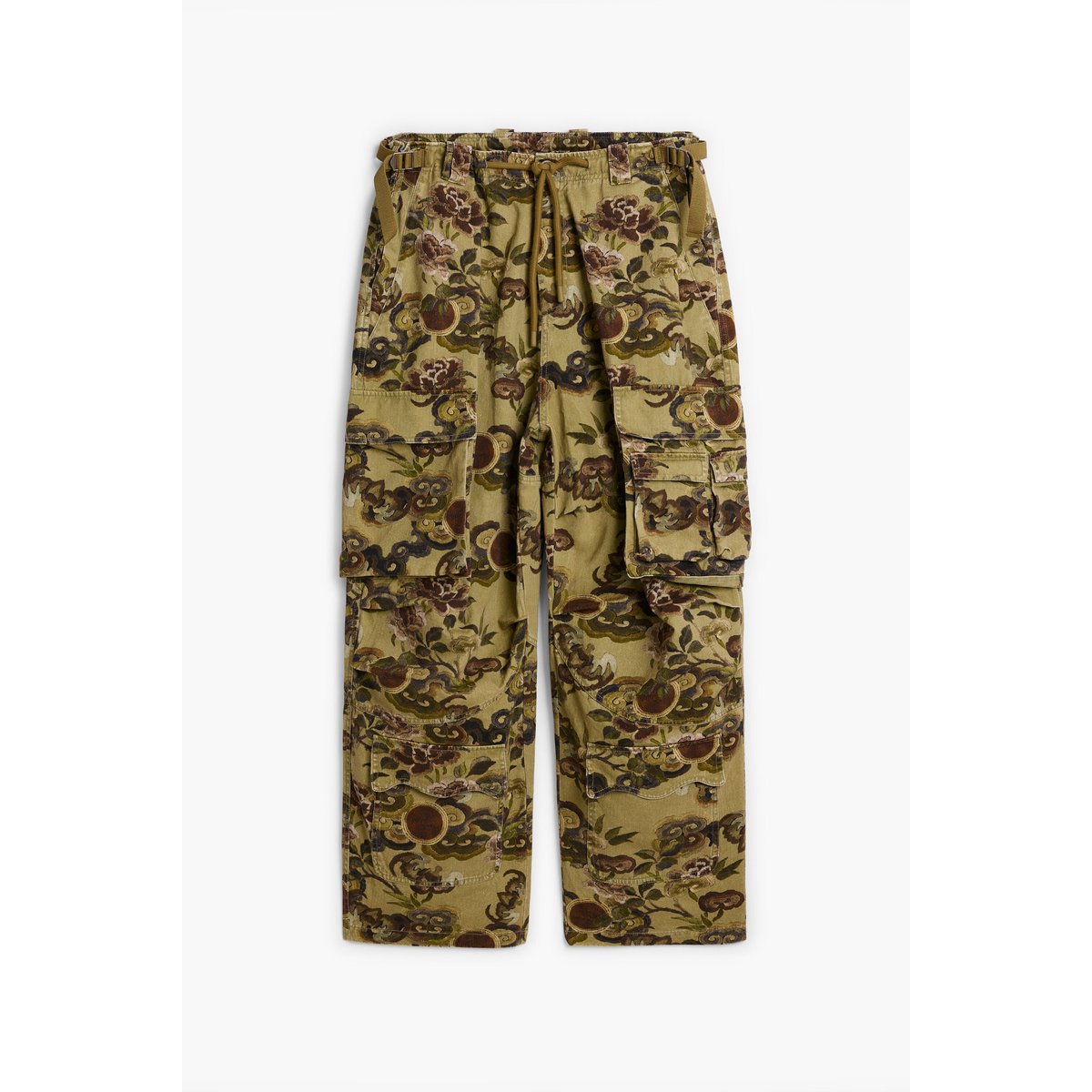 Pantalon cargo camouflage vert, DESIGUAL