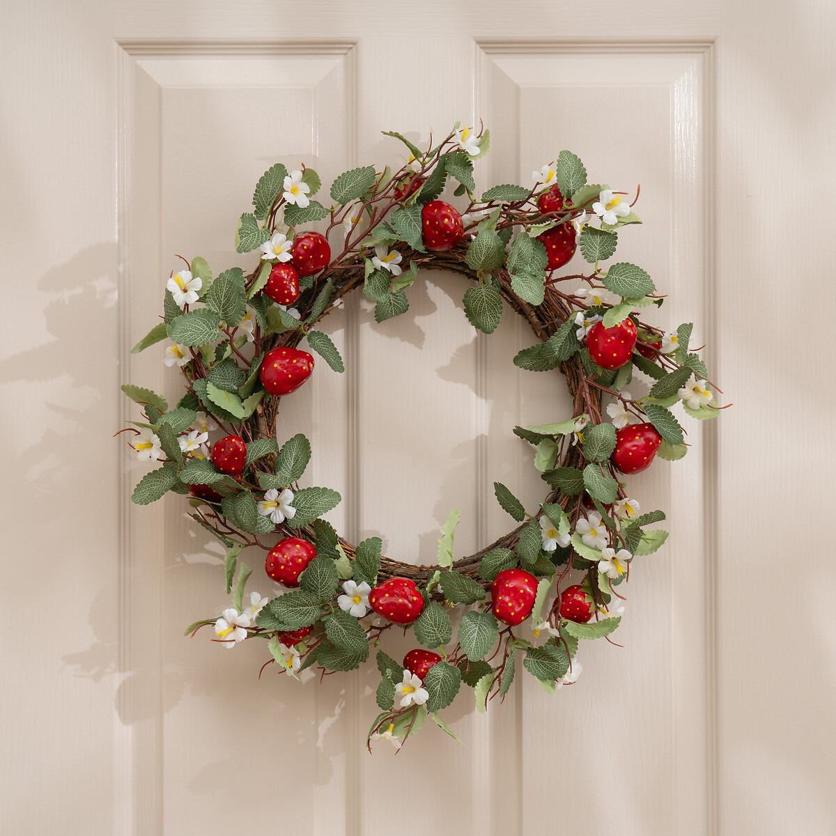 55cm Strawberry Wreath red, SO'HOME