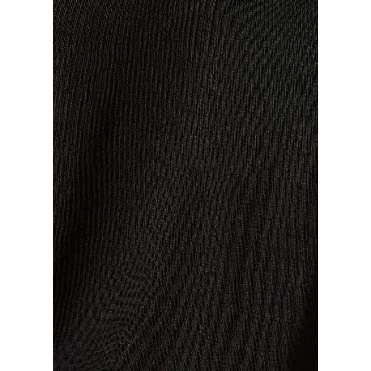 T-shirt en lyocell manches longues noir, LA FEE MARABOUTEE